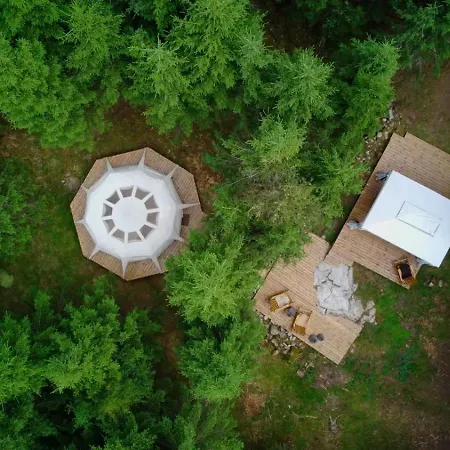 Glamping Pa Idyllisk Smabruk Med Miniatyr Hest, Esel Og Geit Dom wakacyjny Hobol
